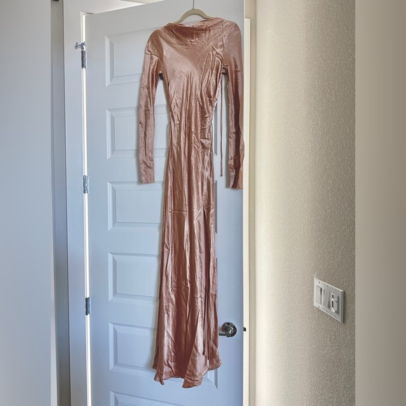 NWT moon dance long sleeve maxi dress size US2 Kendall - Picture 9 of 9